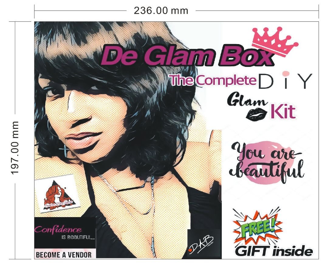 DEGLAM BOX PONYTAIL DIY GLAM KIT