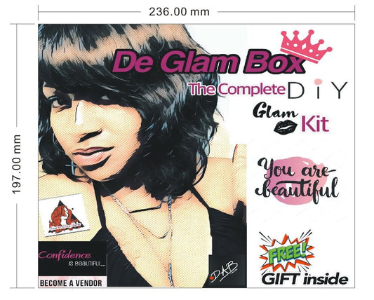 DEGLAM BOX PONYTAIL DIY GLAM KIT
